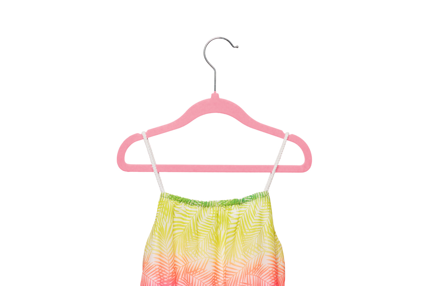 PL Velvet light pink children's hangers 20