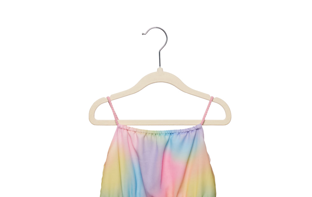 PL Velvet beige children's hangers 30