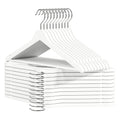 PL Wooden white hangers 20