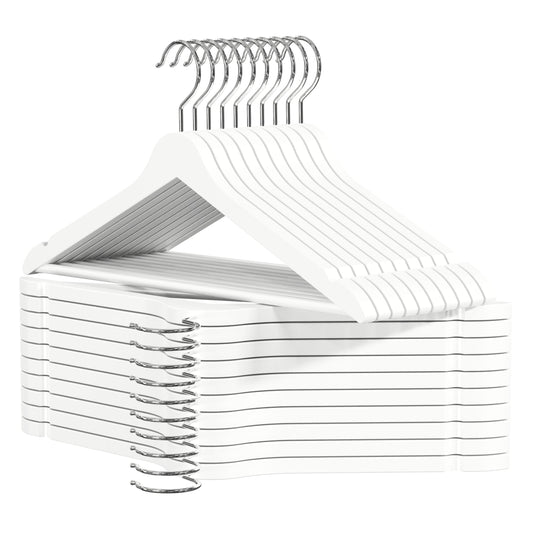 EU- OGIVO- Wooden white hangers 20
