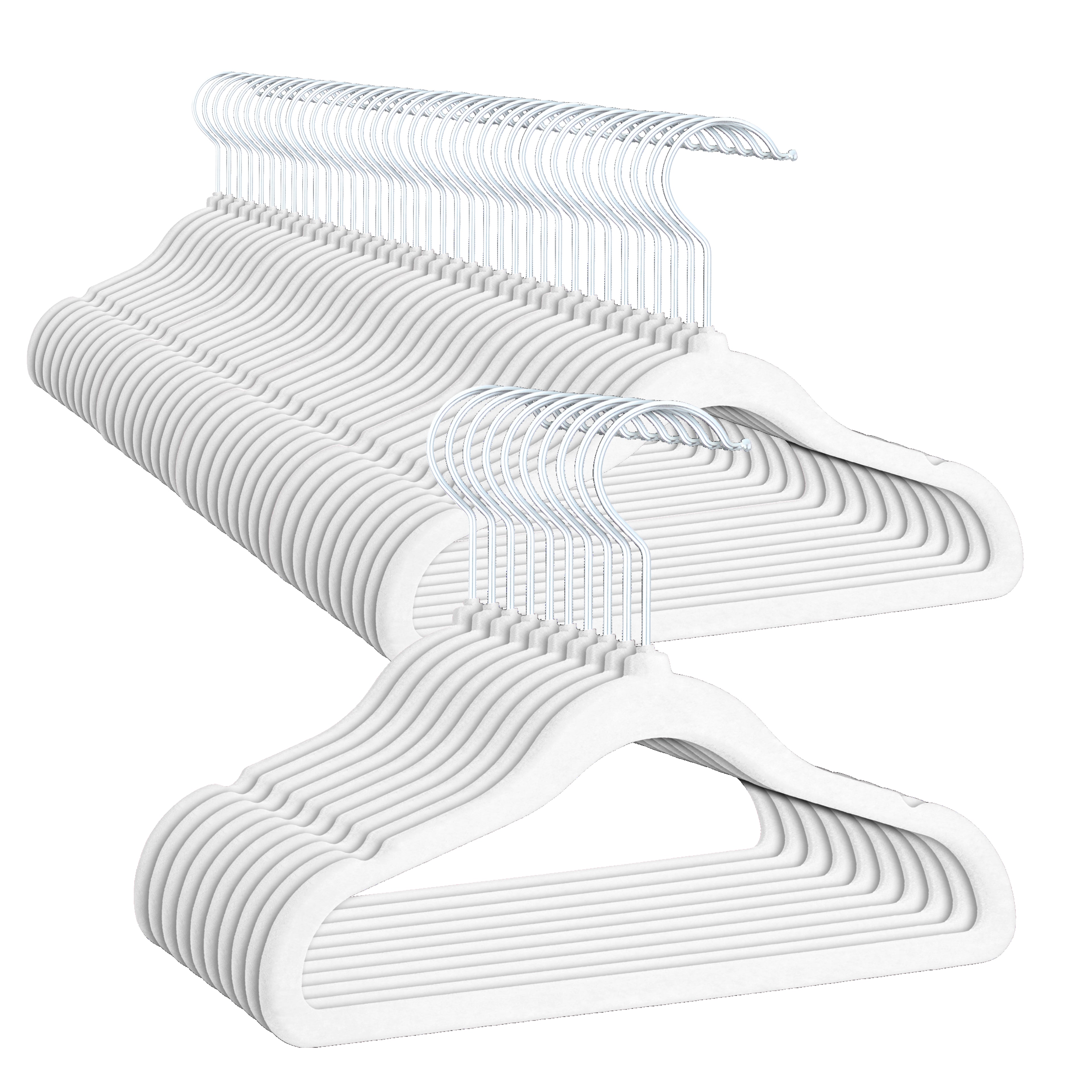 PL Velvet White Children hangers 50