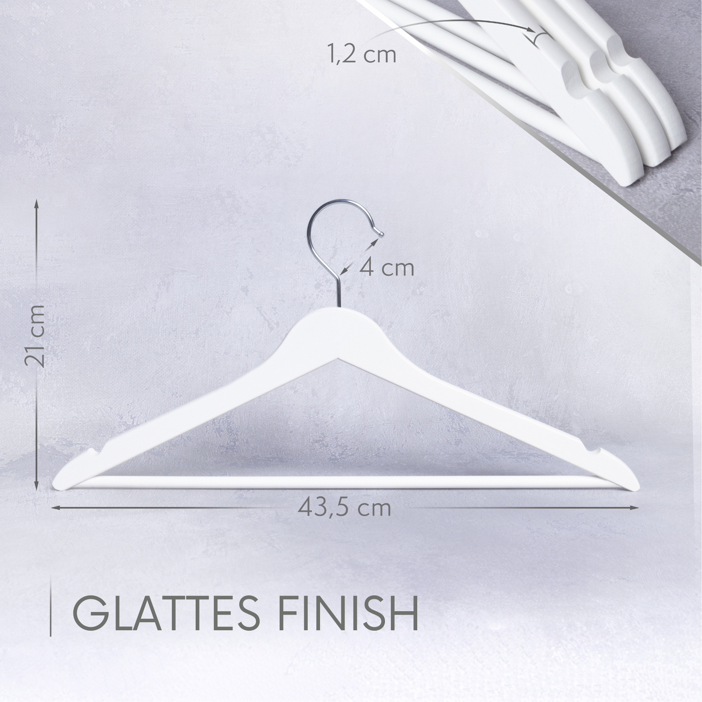 DE - OGIVO Kleiderbügel Holz