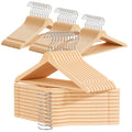 PL Wooden natural hangers 50