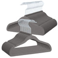 PL Velvet gray children's hangers 30