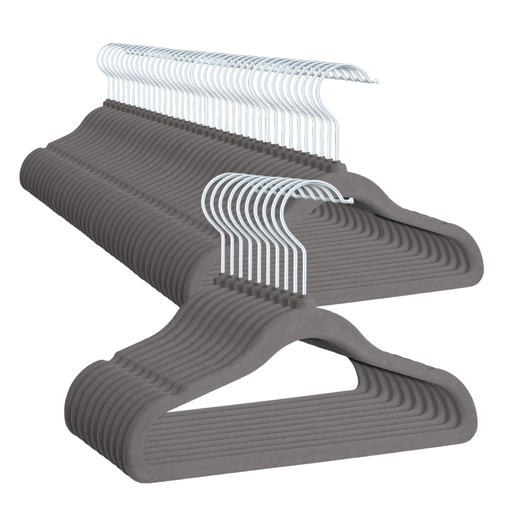 PL Velvet Gray Children hangers 50