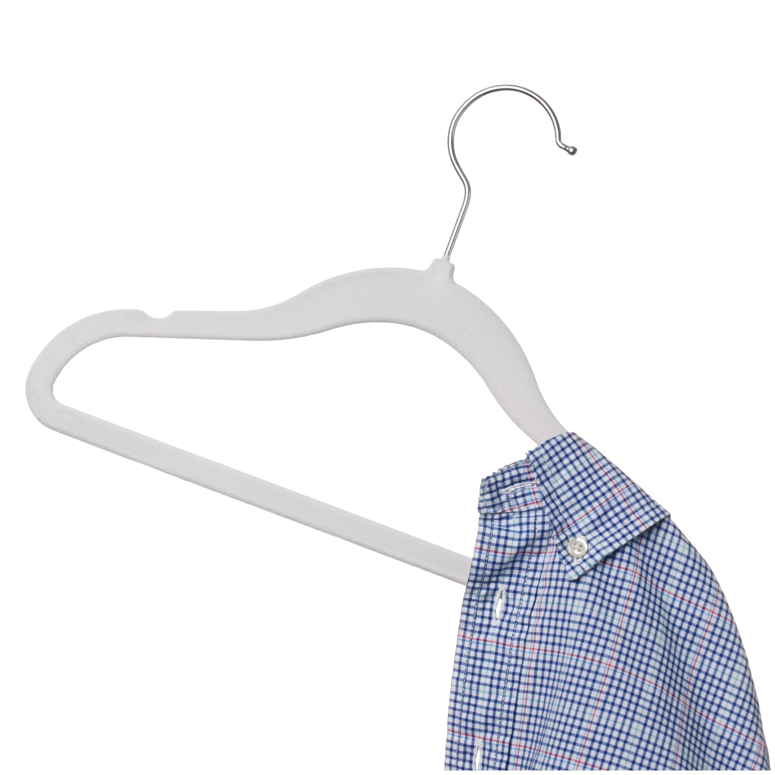 PL Velvet White Children hangers 50
